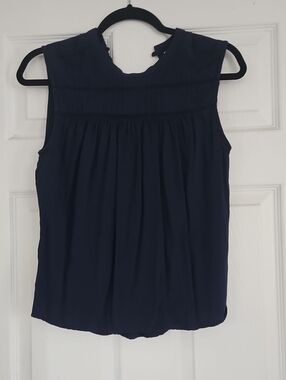 Sleeveless Old Navy Pleated Yoke Women's Top